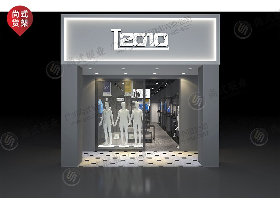 服裝貨架展示架